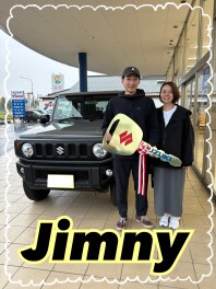 ご納車おめでとうございます！！【ジムニー】